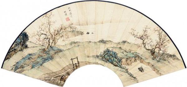 >王翚山水画欣赏 刘明杰开讲:“中国山水画的源流与欣赏”