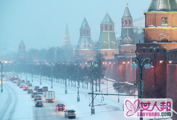莫斯科遭遇大暴雪 系1936年以来最强暴雪