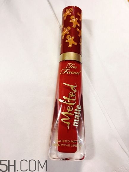 too faced2017圣诞限量姜饼人唇釉多少钱_专柜价格