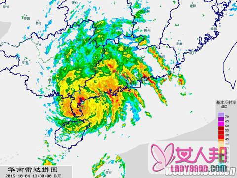 【台风彩虹登陆广东】_“彩虹”登陆湛江 为10月袭击广东最强台风
