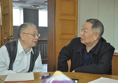 王立忠教授率工作室成员拜访国医大师李今庸教授