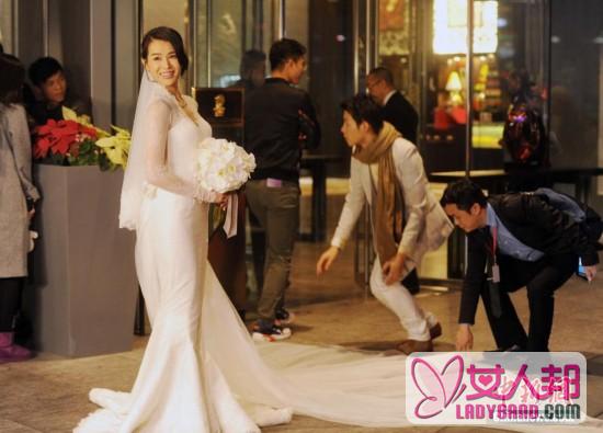 香港女星胡杏儿举行大婚典礼 海量婚礼现场图