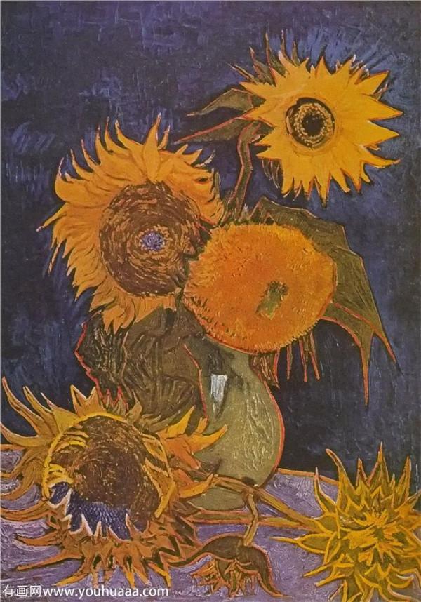 >文森特梵高天价作品赏析:“星空”与“向日葵”的魅力