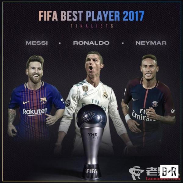 FIFA世界足球先生候选名单出炉：C罗梅西内马尔入选