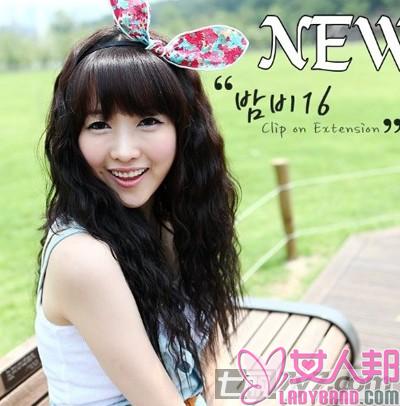 2012最流行最新玉米烫发型 韩范女孩的个性宣言