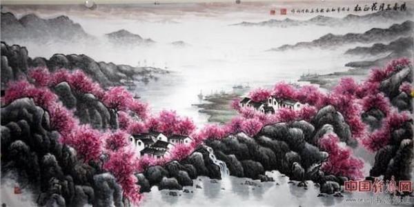 中国国画山水画绘画技法教学视频