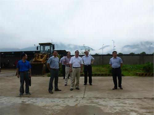 黄福清代市长 访现代农业综合开发示范核心区建设工程推进组组长、副市长黄福清