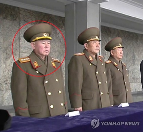 >朝鲜总参谋长李永吉 朝鲜证实: 李明秀出任朝鲜军总参谋长