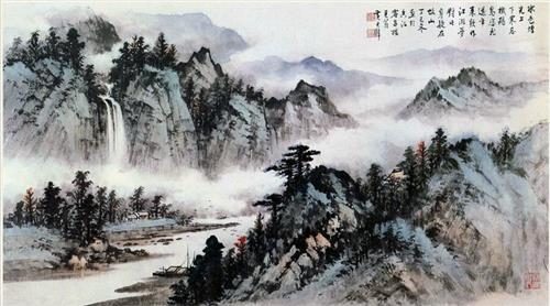 中国画坛三杰之黄君壁国画作品欣赏