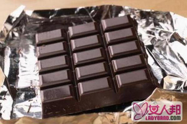 >吃黑巧克力的好处 黑巧克力的功效