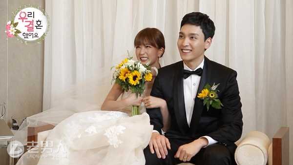 《我们结婚了》尹普美和崔泰俊举行甜蜜婚礼