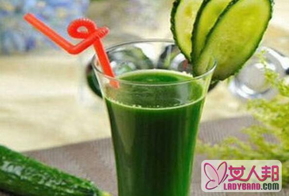 >青瓜汁怎么做 青瓜汁的功效和营养价值