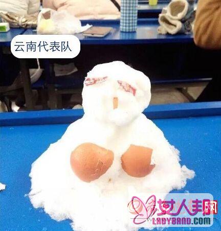 各地最丑雪人代表比赛：没有最丑只有更丑 重庆、上海、山东、浙江的雪人丑哭了(图)