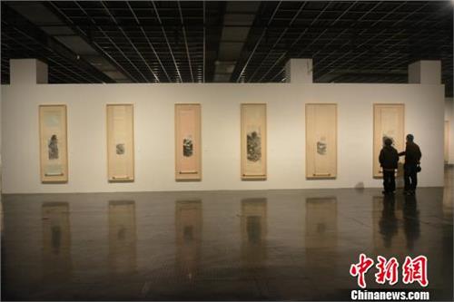 杭州展著名画家黄宾虹书画遗珍 现近现代艺术风貌