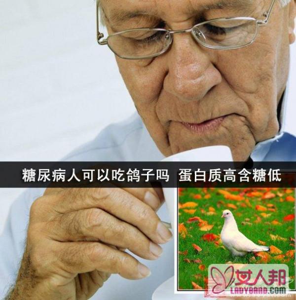 糖尿病人可以吃鸽子吗 蛋白质高含糖低