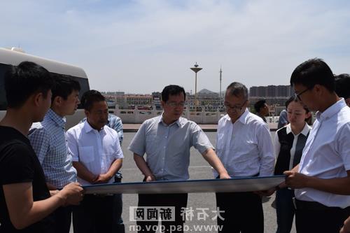 >文化部刘亚平 文化部领导来桥考察文化产业项目
