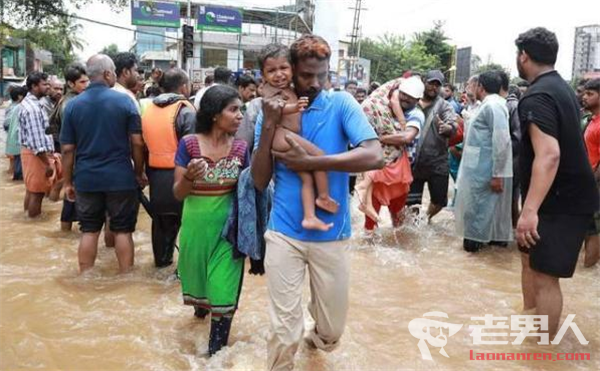 印度暴雨灾情持续 受灾死亡人数上升至97人