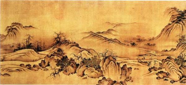 徐美玲的画 中国山水画与西方风景画的审美理想及其差异研究