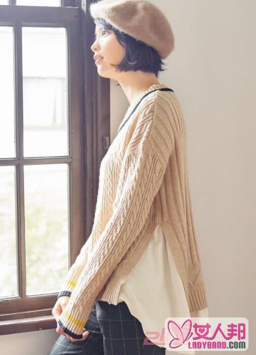 女装编织毛衣款式，简约百搭的春季毛衣