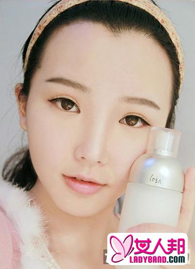 韩式淡妆化妆步骤 自然透明清澈甜美裸妆