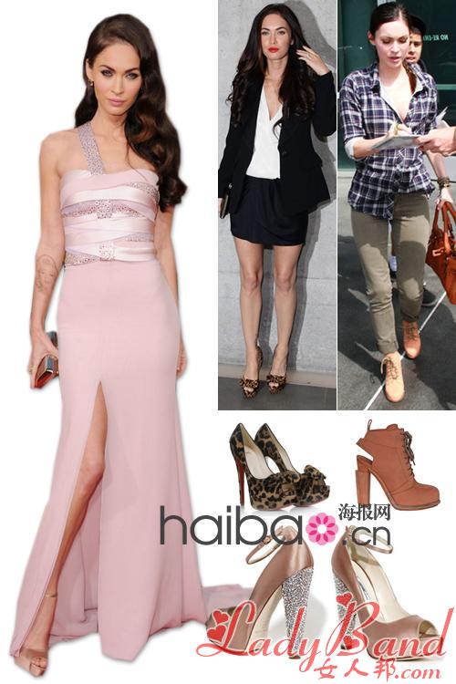 美人爱美鞋！梅根·福克斯(Megan Fox)脚上仙履品牌揭秘，性感女郎对布莱恩·艾特伍德(Brian Atwood)最钟情！