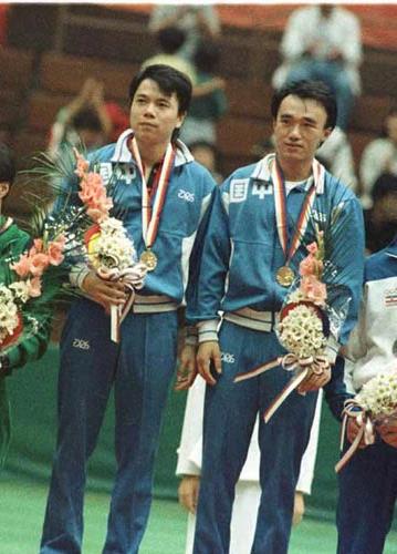 陈龙灿韦晴光 1988年汉城奥运会中国军团明星:陈龙灿/韦晴光