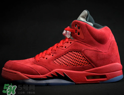 >air jordan 5 red suede多少钱？乔丹5代红色麂皮专柜价格