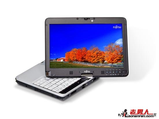 富士通发布多点触摸平板笔记本LifeBook T4410【组图】