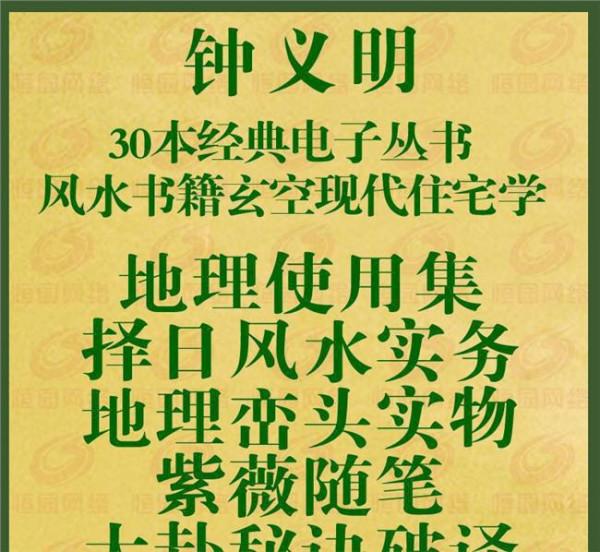 >钟义明现状 《玄空现代住宅学》上下册钟义明著638页玄空地理基础