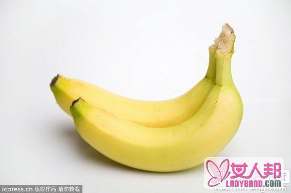香蕉鲜为人知的功效 1根香蕉治8病