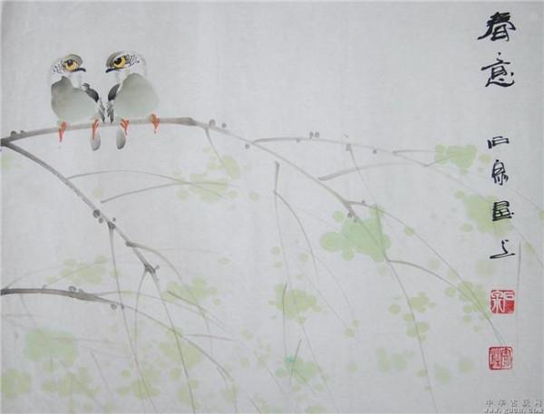 王福林绘画 著名画家王福林写意花鸟画作品在广东潮州盛大展出