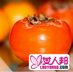 秋季防燥解热十食物 柿子消痰止咳豆腐润燥