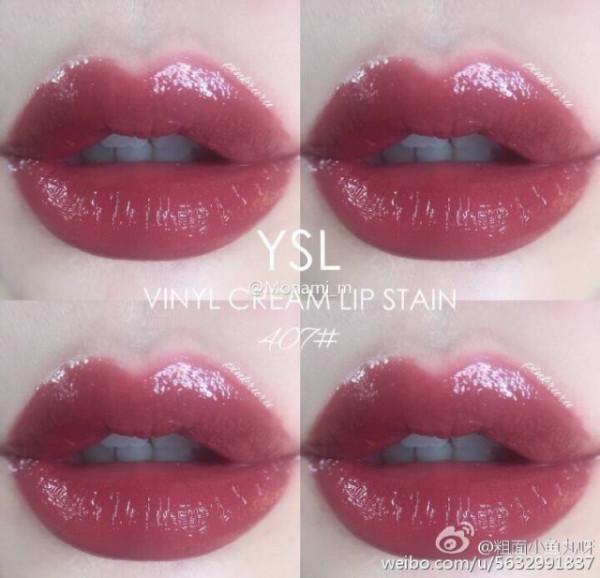 YSL407试色图片 YSL407为什么这么火