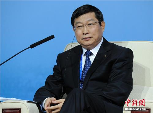 王洪章副部级 访中国建设银行董事长、APEC中国工商理事会常务副主席王洪章