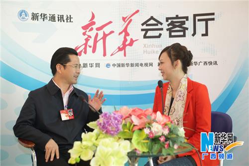 韦志鹏最新 自治区人大代表韦志鹏接受新华社专访
