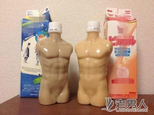 日本无节操饮料走红 男子裸体造型吸睛