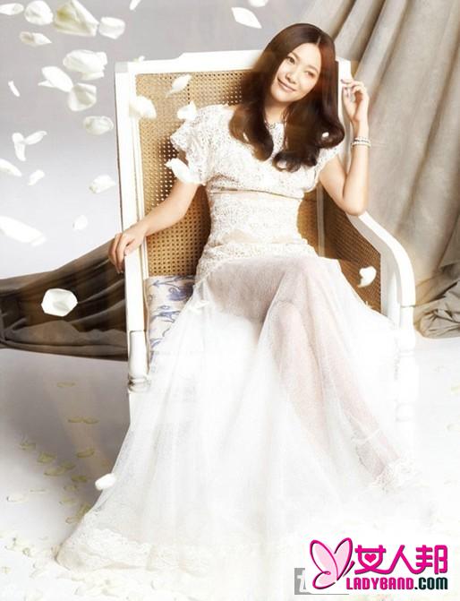 >组图：徐静蕾婚纱照曝光 三款2012吸睛韩式新娘发型