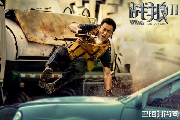 >《战狼2》突破40亿大关 成中国史上票房最高电影
