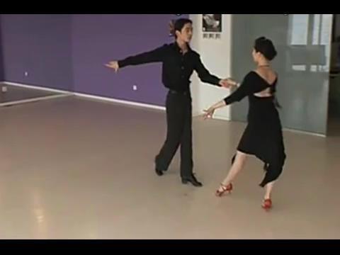 【杨艺牛仔舞基本步教学】 拉丁牛仔舞基本步教学视频