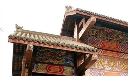 洛带古镇土楼 中国第一个客家文联在成都洛带古镇正式成立