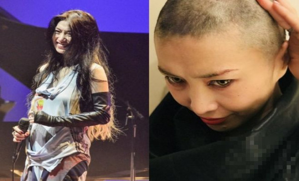 日本女歌手突然剃光头 为患癌好友打气