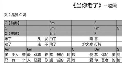 当你老了谁唱得最好听 今又重阳丨当你老了 有我陪着你……