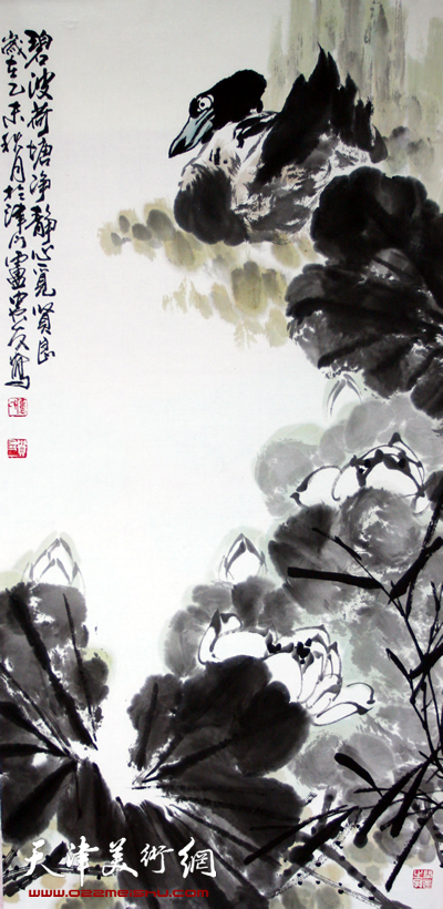 画家石涛作品 著名画家卢贵友:我的作品坚持中国绘画的“中和”