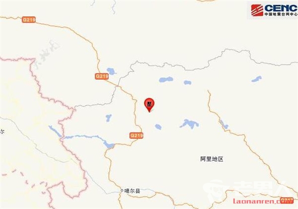 西藏日土县发生5.1级地震 震中位于高原无人区