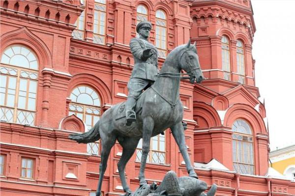 >莫斯科朱可夫雕像(Zhukov Statue)地图