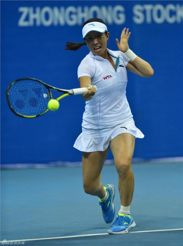 >刘方舟世界排名 WTA江西赛 世界排名422位的18小将刘方舟晋级四强