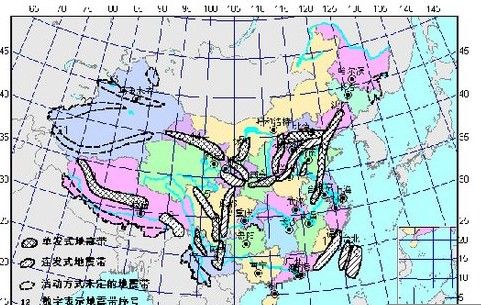 北京/唐山发生4 8级地震中国地震带分布图详解(图)