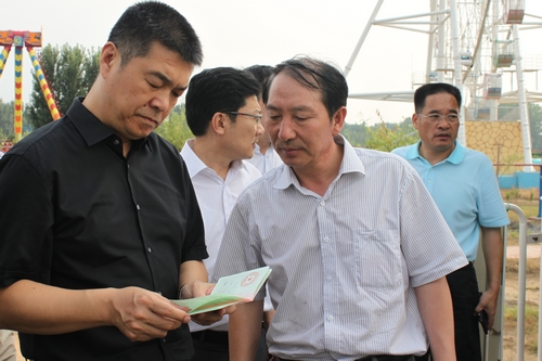 枣庄市副市长霍高原带队督导薛城区特种设备安全运行情况