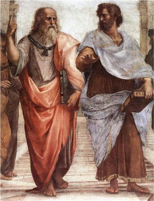 >柏拉图的理念论与亚里士多德的形而上学