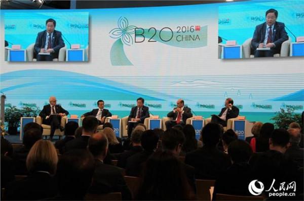 >b20缪建民 B20金融组主席缪建民:建议G20优化全球金融治理